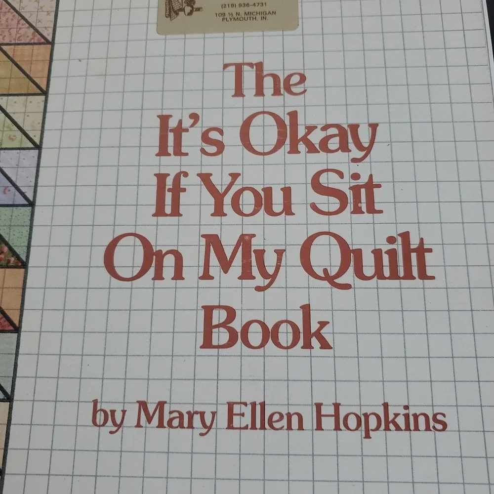 Mary Fry's Pulled Thread Workbook 1978 It's Ok to Sit on My Quilt Book Lot 2